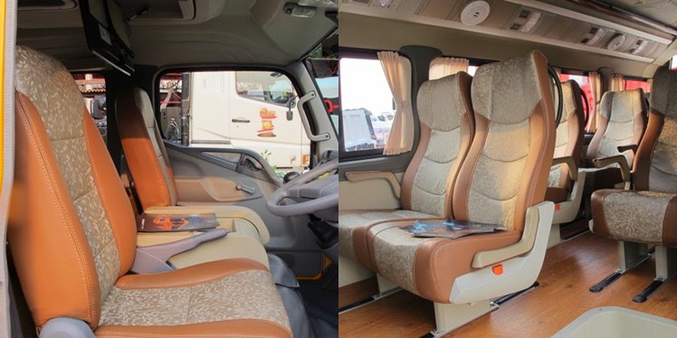 Interior Isuzu Elf Long